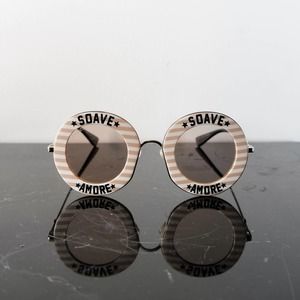 GUCCI Round Soave Amore Sunglasses